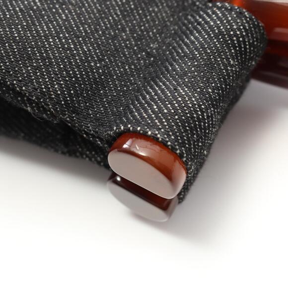 Chanel handbag denim gray brown - Picture 8 of 8